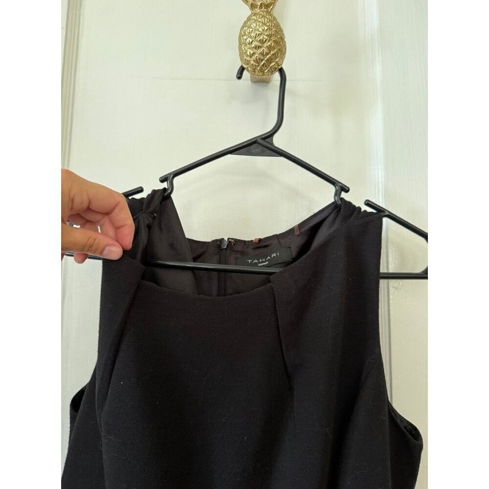 Tahari woman size large black professional dress - Picture 7 of 8